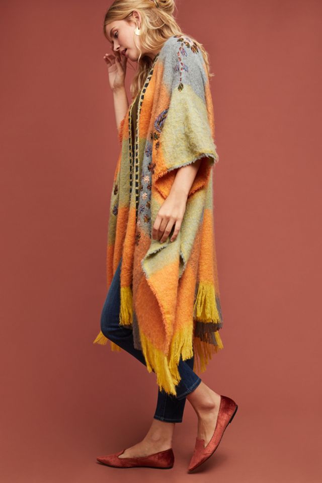 Embroidered Florals Kimono #3