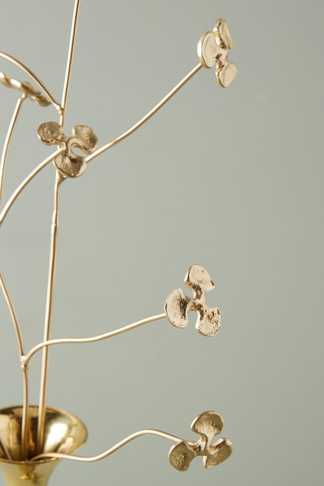 Brass Branch Decorative Objects, Set of 2 #2