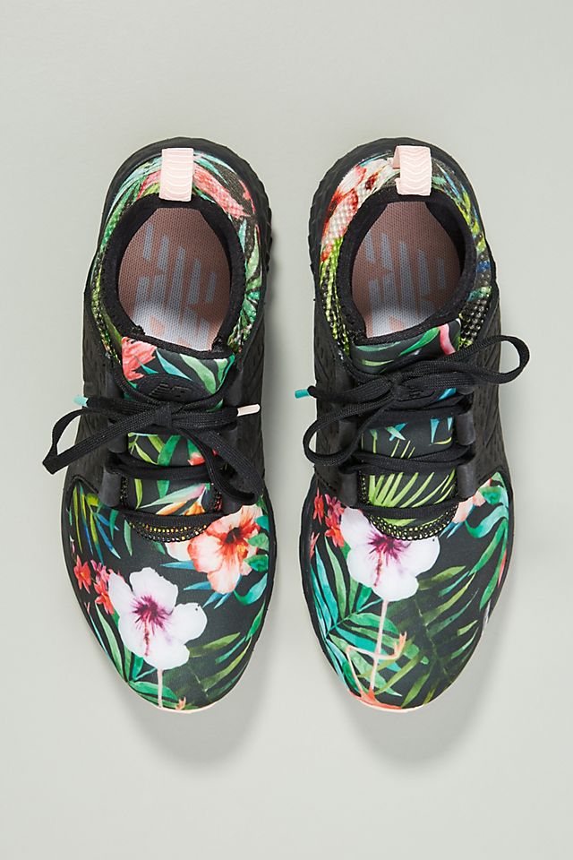 New Balance Floral Cruz Sneakers Anthropologie