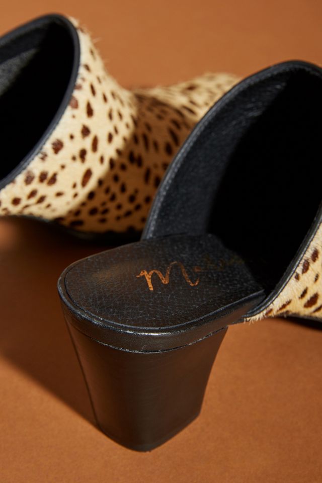 Matisse Leopard-Print Calf-Hair Mules #3