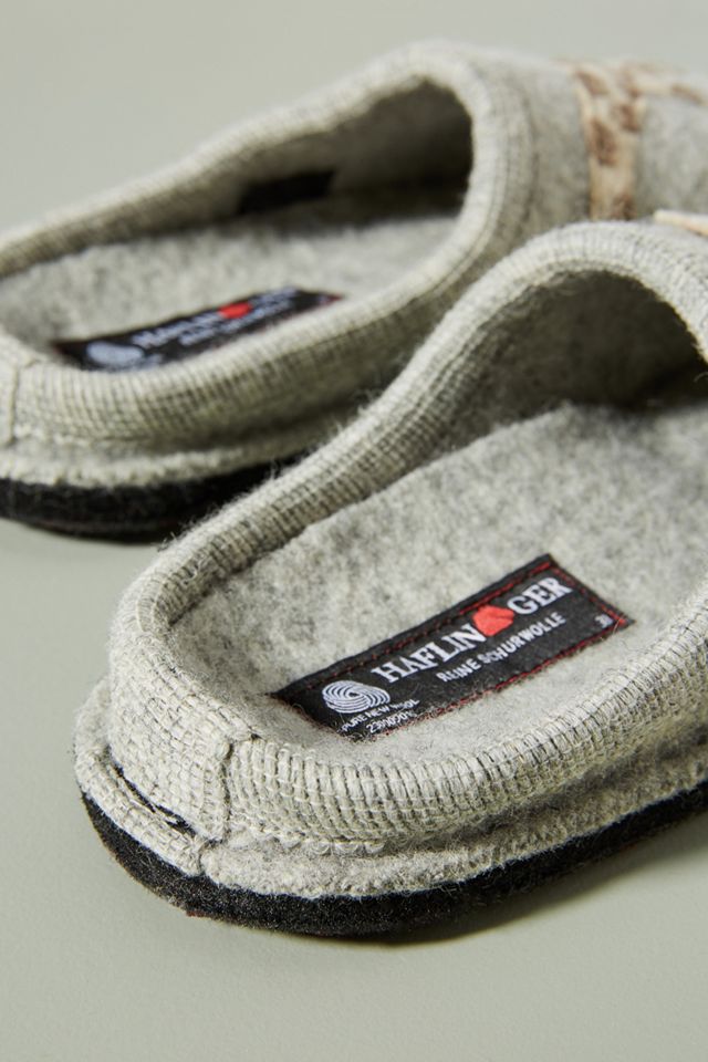 Haflinger Shelley Giraffe Slippers #3