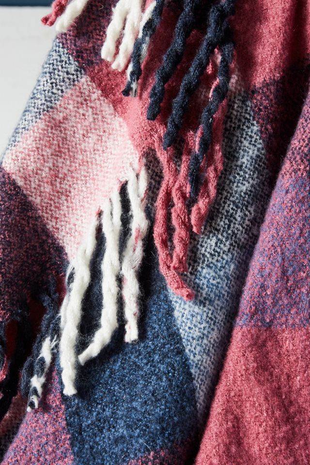 Soft Plaid Throw Blanket #1