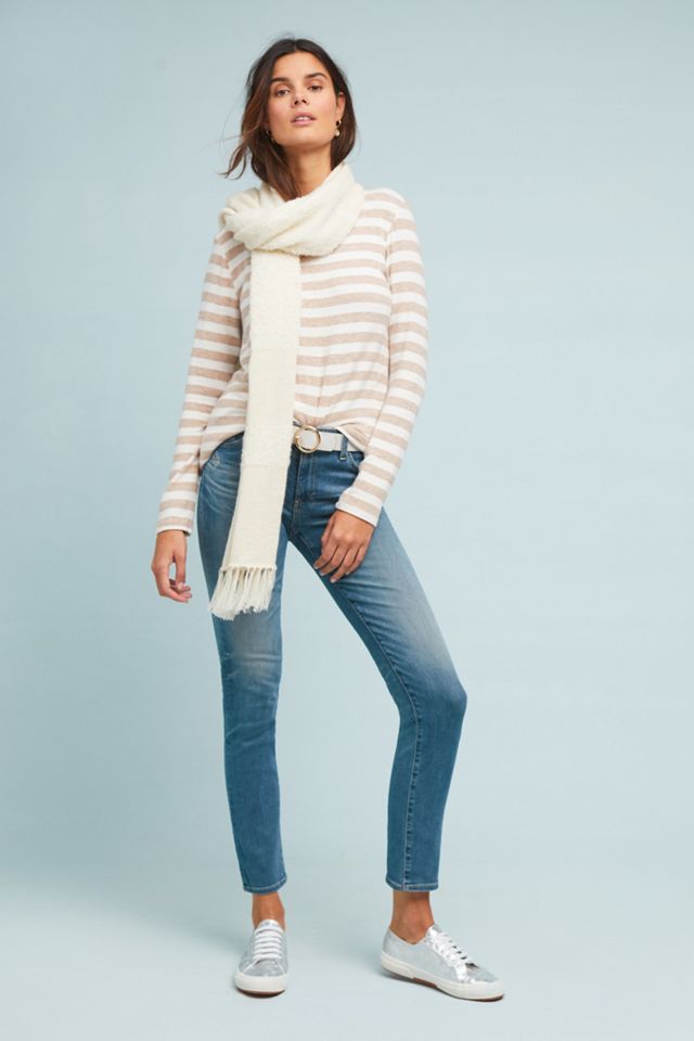 Hudson Fringed Wool Scarf #1