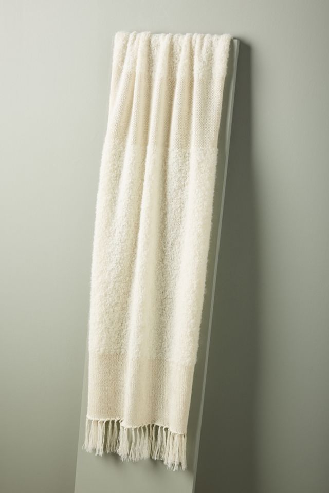 Hudson Fringed Wool Scarf #2