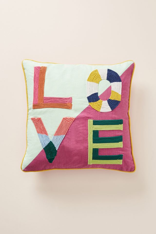 Love Pillow | Anthropologie