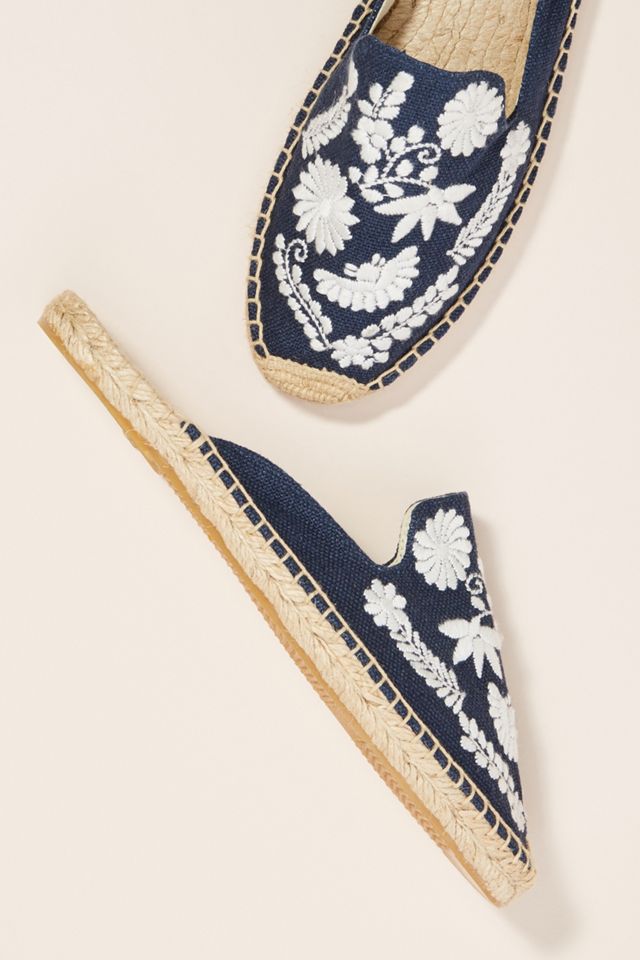 Soludos Ibiza Embroidered Espadrille Slides #1