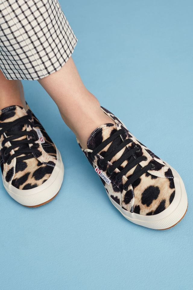 Superga Velvet Sneakers