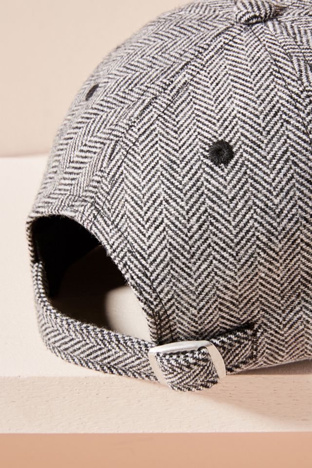 Herringbone + Houndstooth Baseball Cap #2