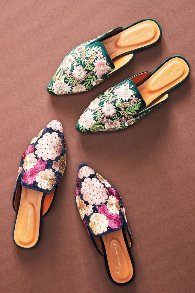 Anthropologie Secret Garden Slides #4