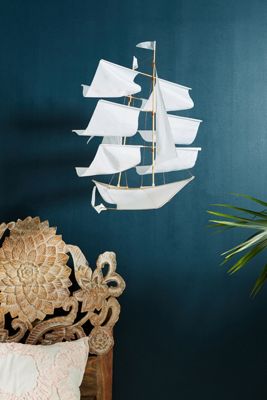 Hanging Ship Decor