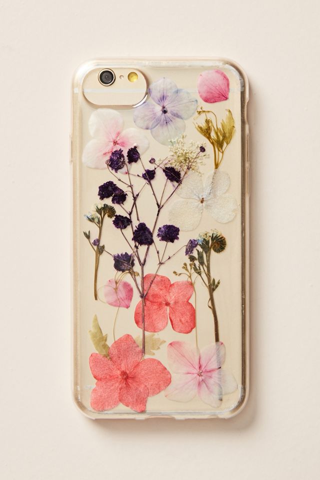 Pressed Flowers iPhone Case #1