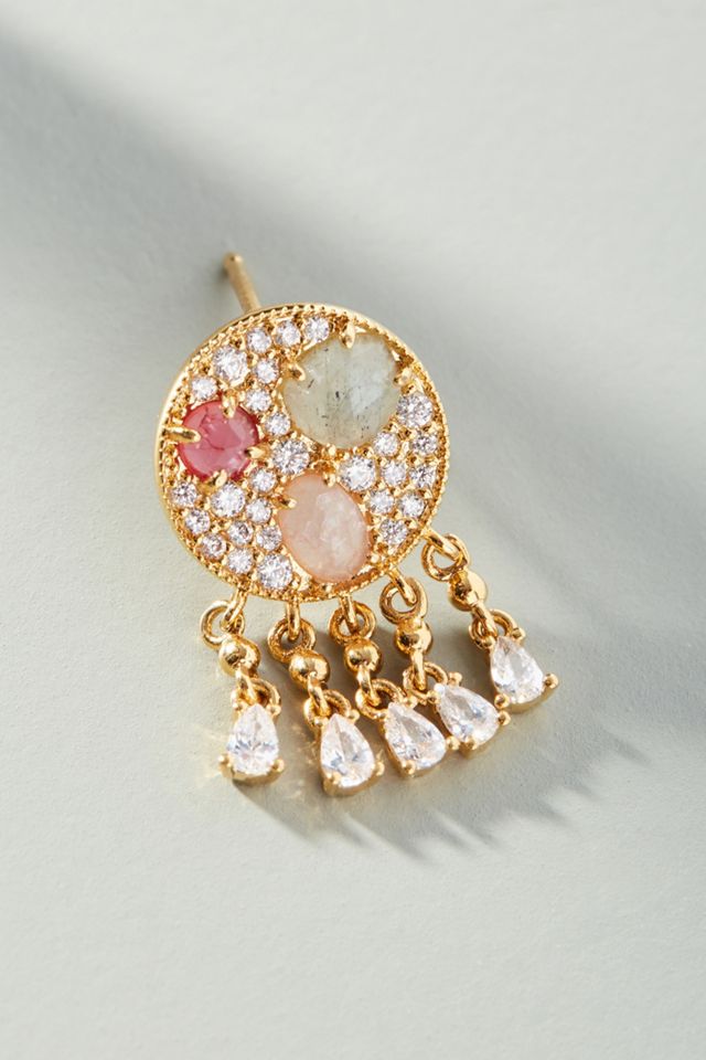 Mini Mosaic Post Earrings #1