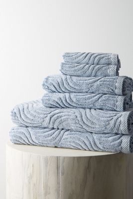 Sunfaded Bathroom Towels, Set of 6