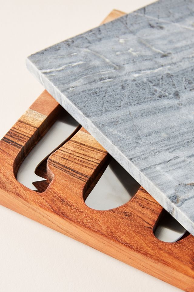 Swivel Cheese Board Serving Set #2