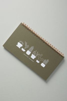 Succulent Weekly Desk Planner