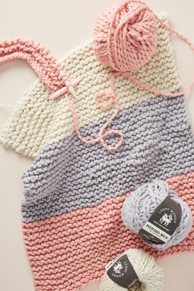 Knit your own baby blanket kit new arrivals