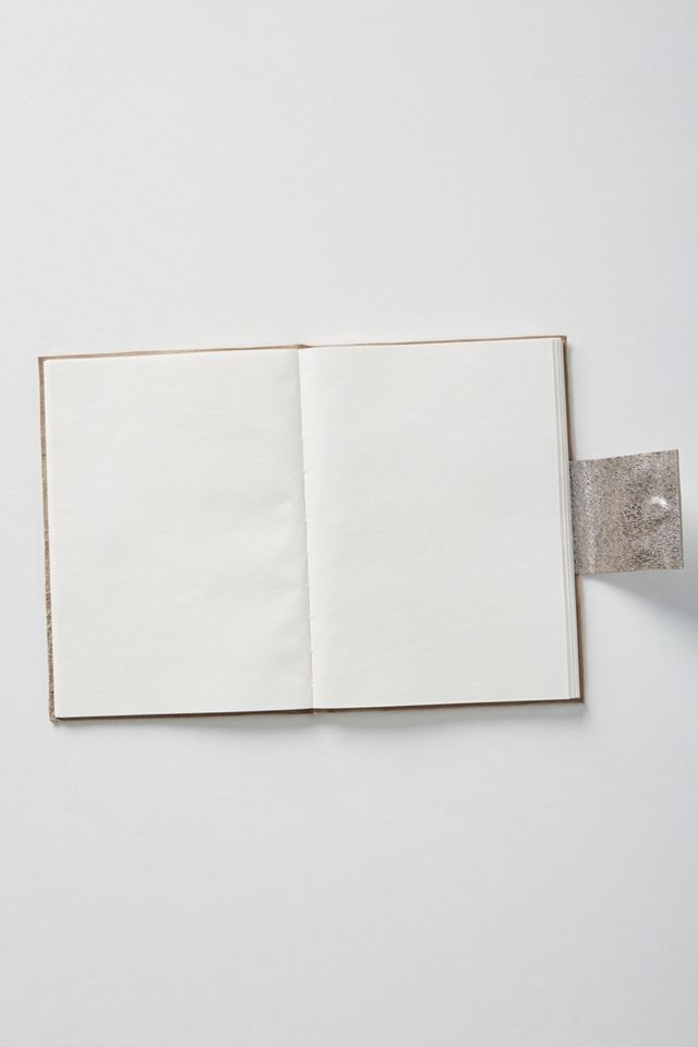 Silver Leather Journal #1