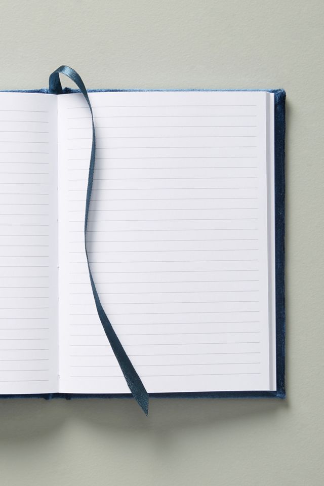 Embroidered Velvet Journal #1