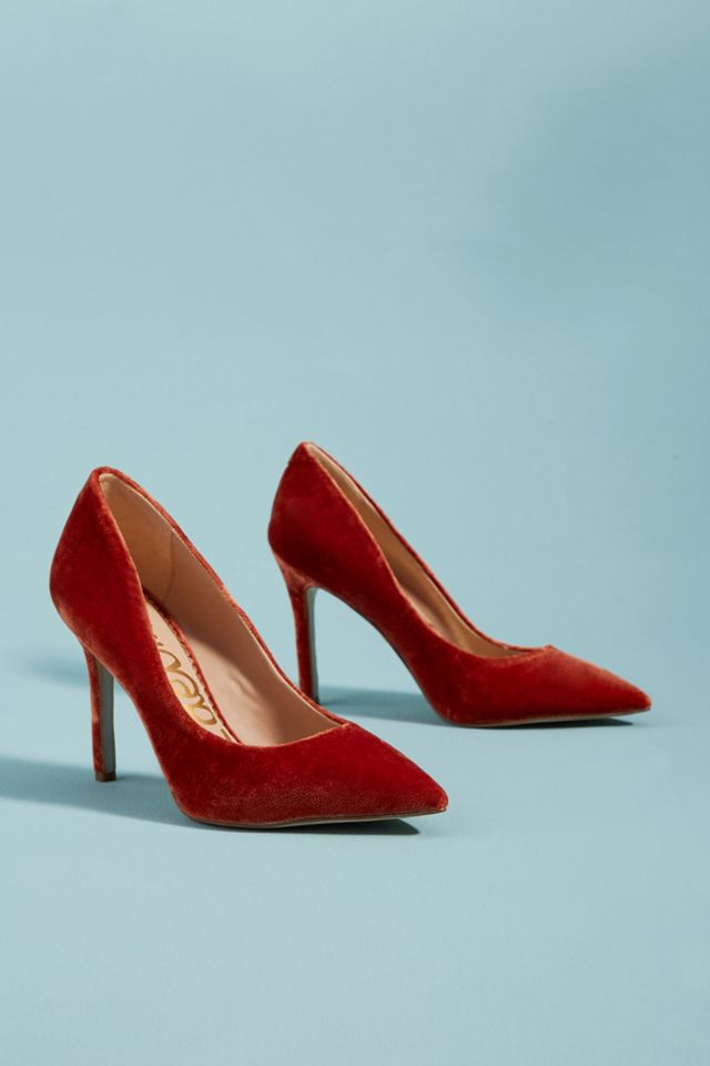 Sam Edelman Velvet Hazel Heels #1