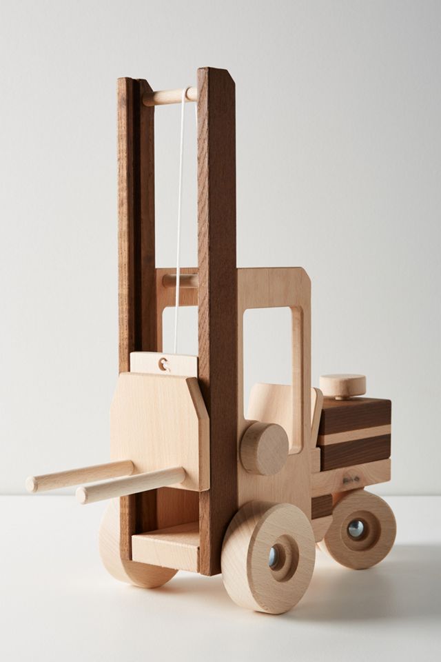 Wooden Construction Toy Collection