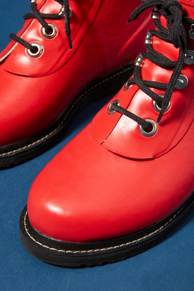 Ilse Jacobsen Short Lace-up Rain Boots #2
