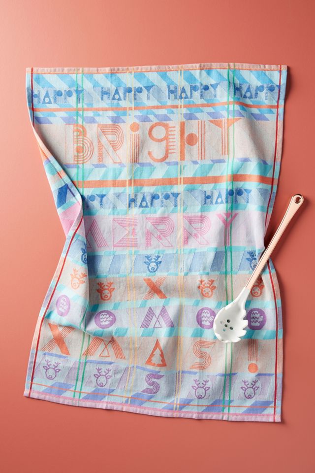 Merry & Bright Dish Towels, Set of 3 #3
