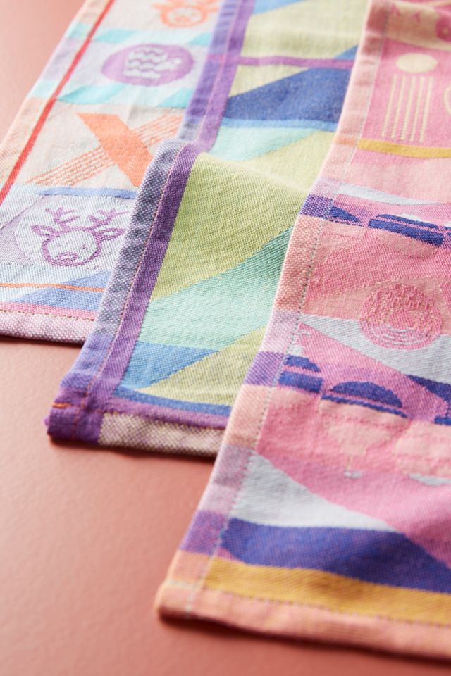 Merry & Bright Dish Towels, Set of 3 #4