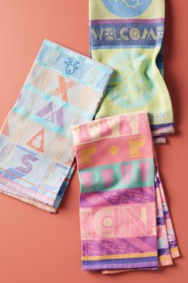 Merry & Bright Dish Towels, Set of 3