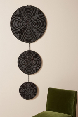 Dropped Pendant Raffia Wall Hanging | Anthropologie