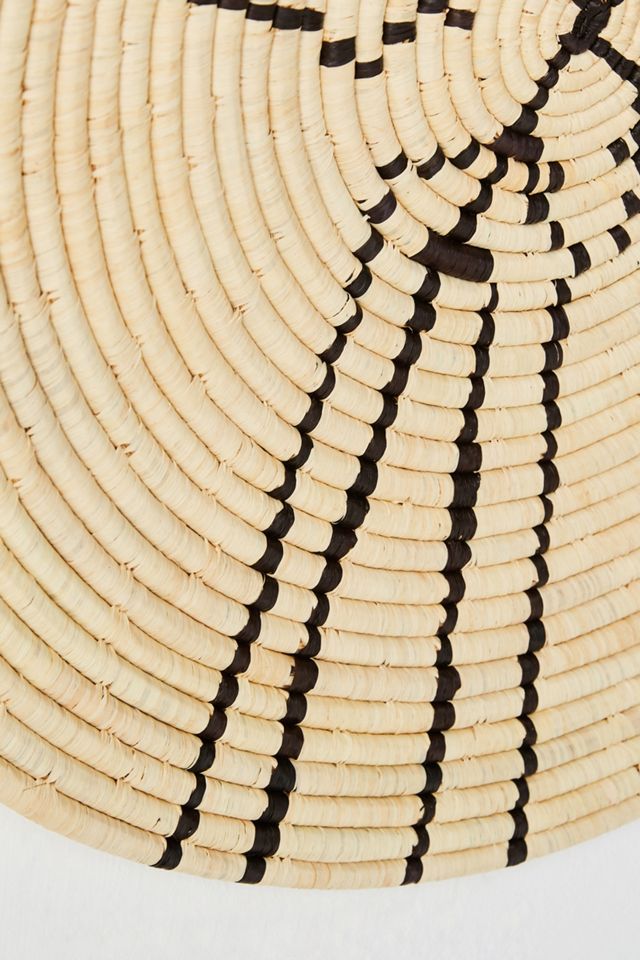 Sanaa Raffia Hanging Basket #1
