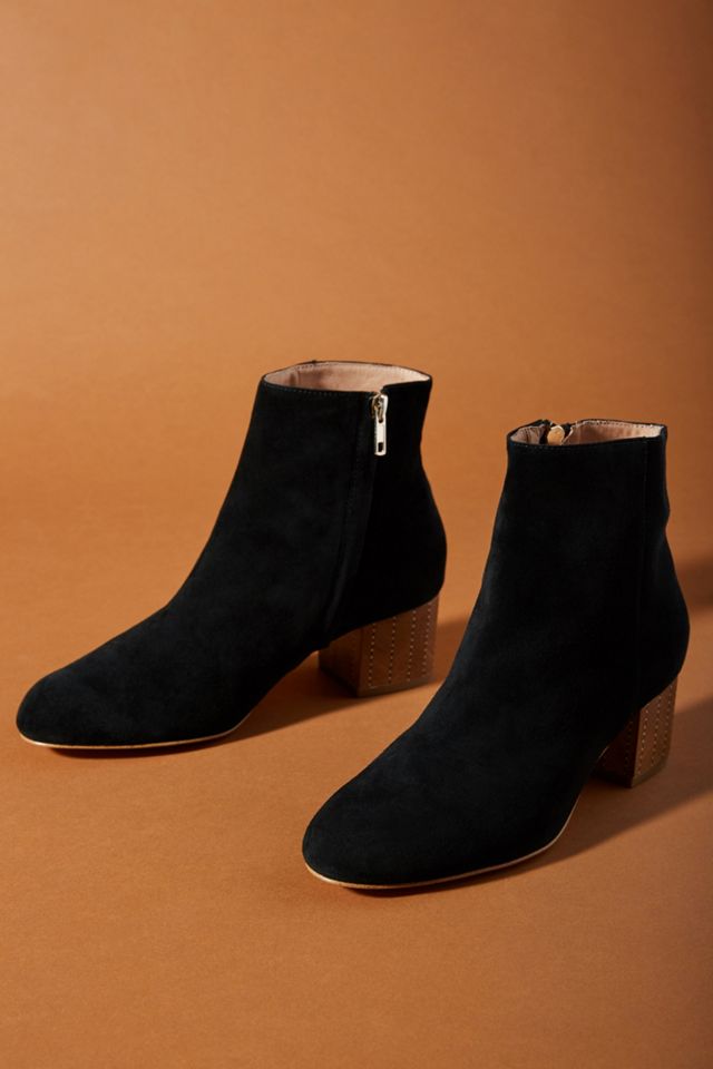 Anthropologie Statement Heel Boots