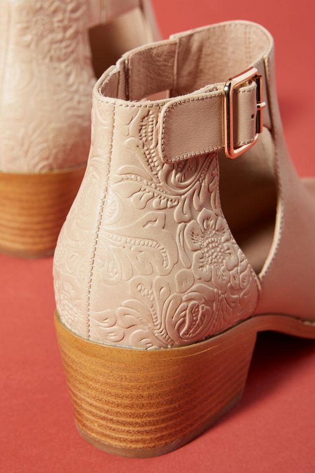Anthropologie Cutout Booties #3