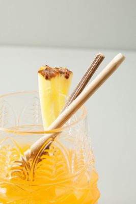 Bamboo Cocktail Straws, Set of 10