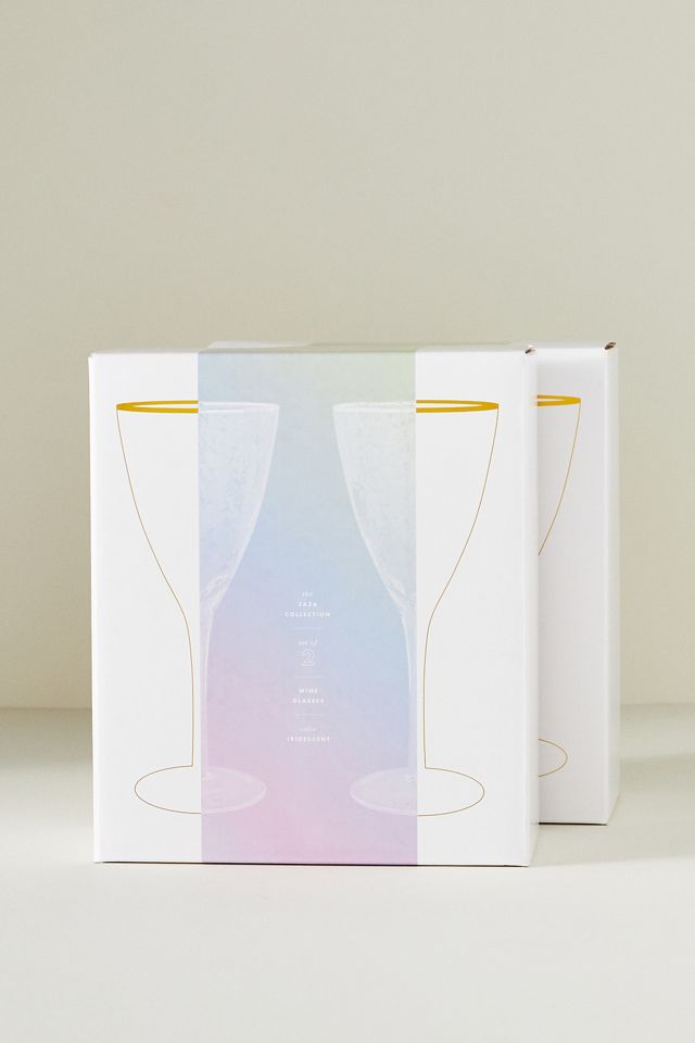 Zaza Lustered Wine Glasses, Set of 4 #4