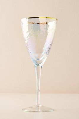 Zaza Lustered Wine Glasses, Set of 4