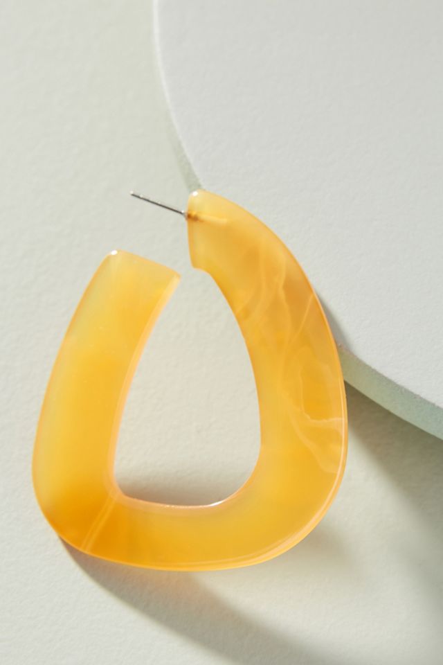 Triangle Hoop Earrings #1