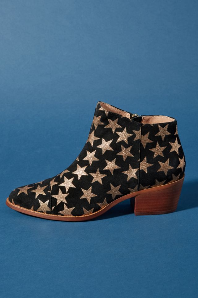 Anthropologie Star-Embellished Booties #1
