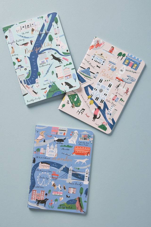 Libby VanderPloeg Globetrotting Dog Journals, Set of 3 #1