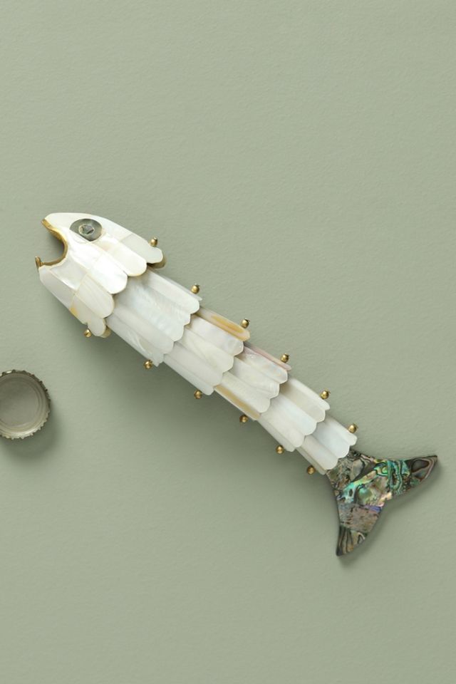 Gilded Fish Bottle Opener