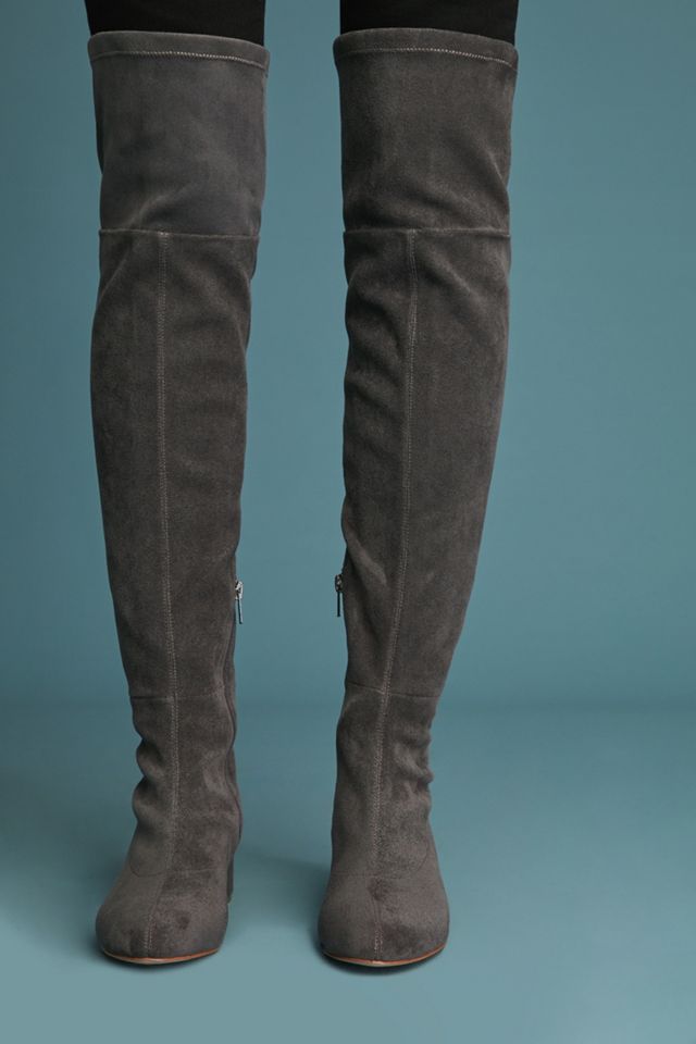 Anthropologie Suede Over-the-Knee Boots #2