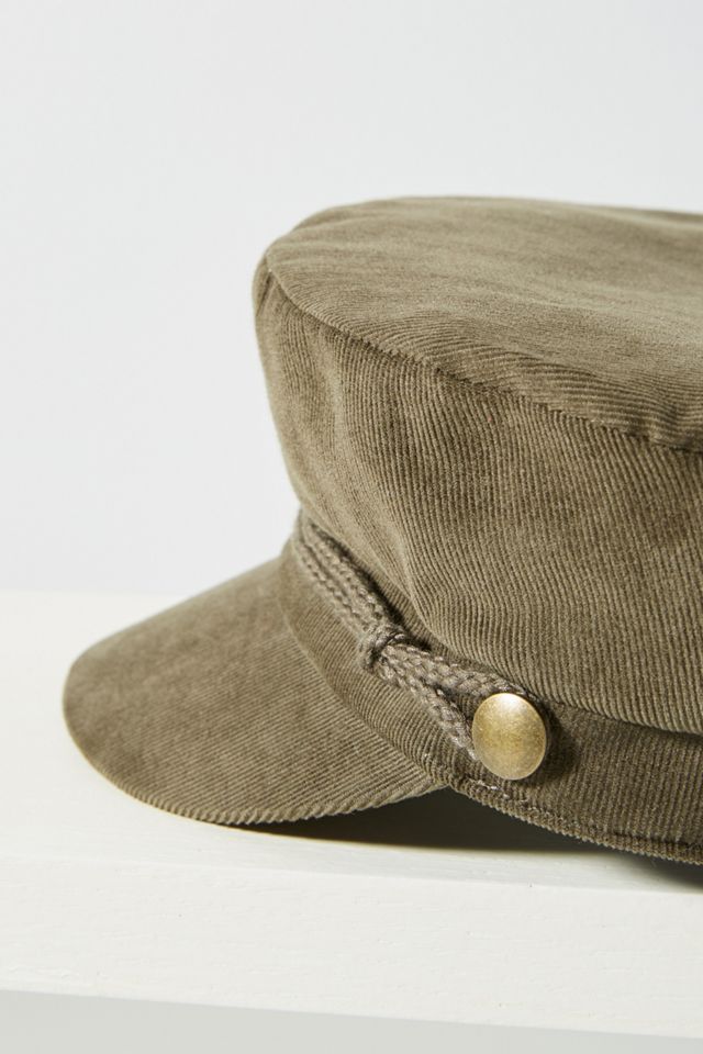 Corduroy Engineer Cap #1