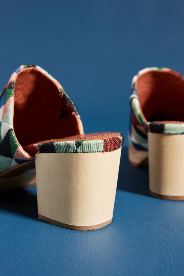 Ariana Bohling Kristi Leather Mules #3
