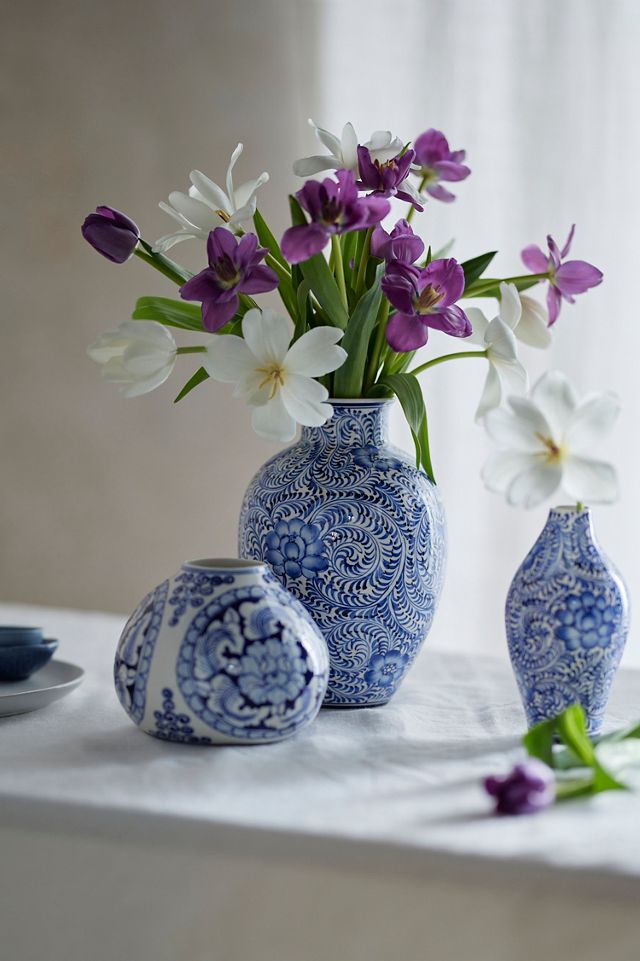 Chinoiserie Bud Vase #3
