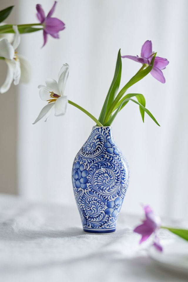 Chinoiserie Bud Vase #2