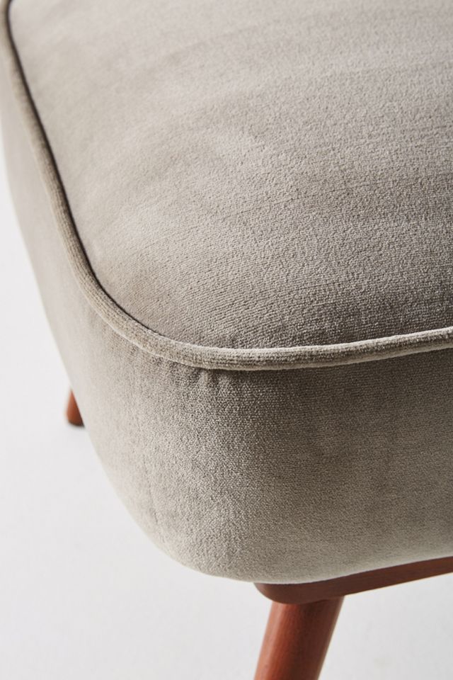Fluted Petite Accent Chair #4
