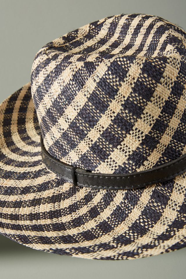 Gingham Raffia Rancher #1