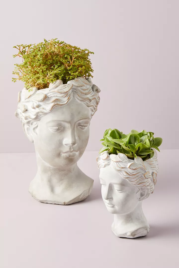 anthropologie.com | Grecian Bust Pot