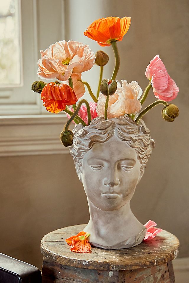 Grecian Bust Pot | AnthroLiving