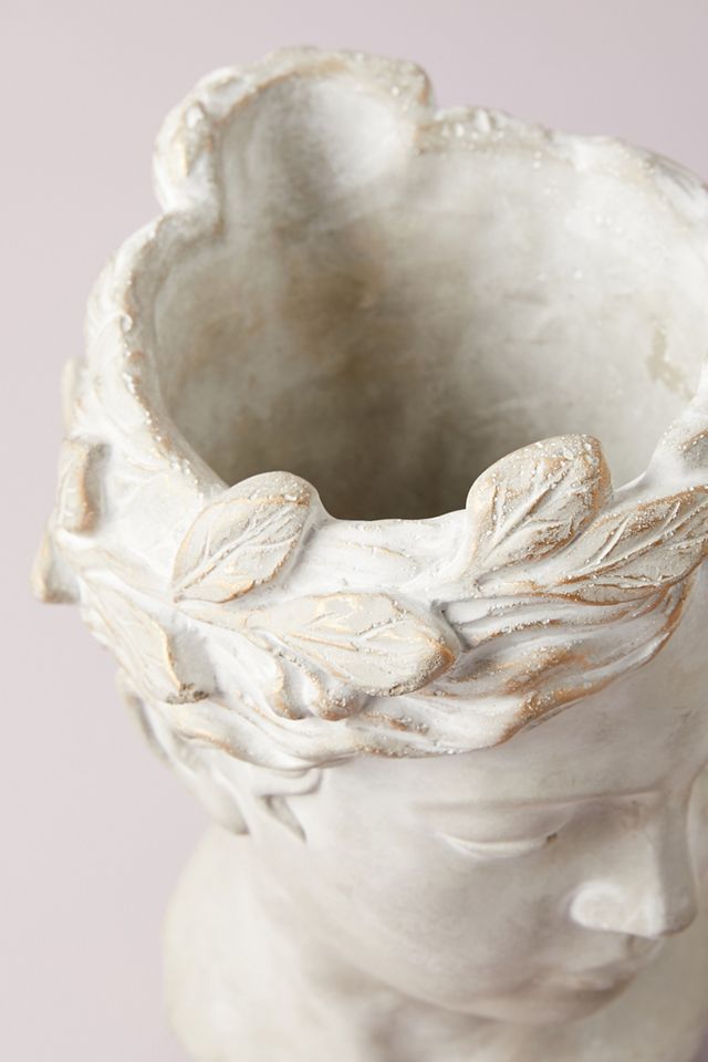 Grecian Bust Pot #4