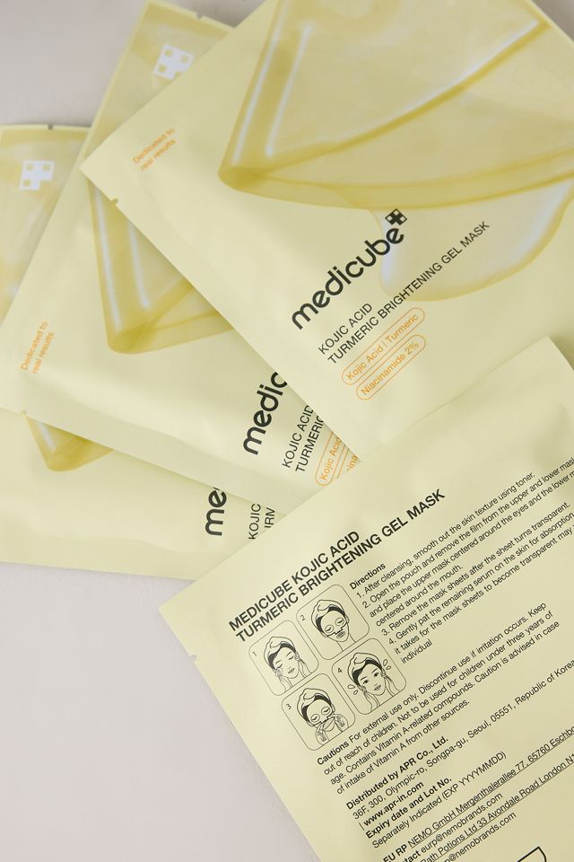 Medicube Kojic Acid Turmeric Brightening Gel Mask, 4 Pack #1